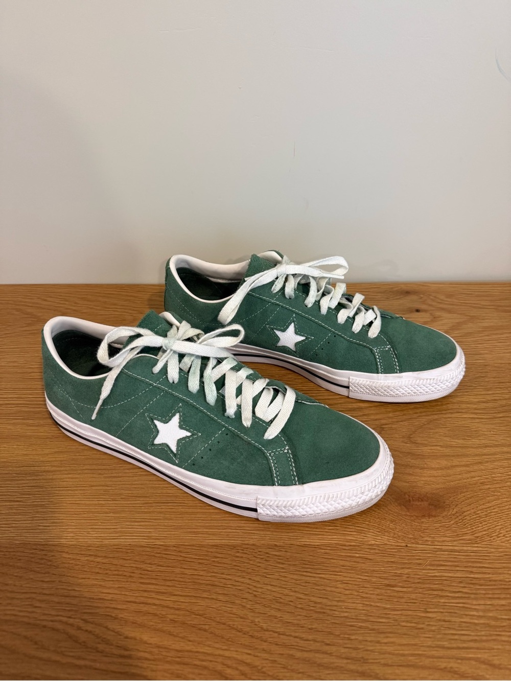 Green Suede All Star Converse